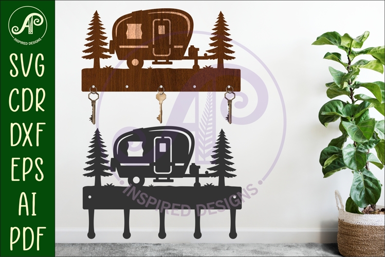 Cararvan Key holder designs for wood and metal