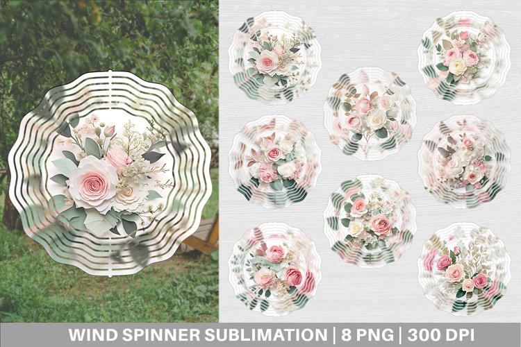 Wind Spinner | Sublimation Spinner Design