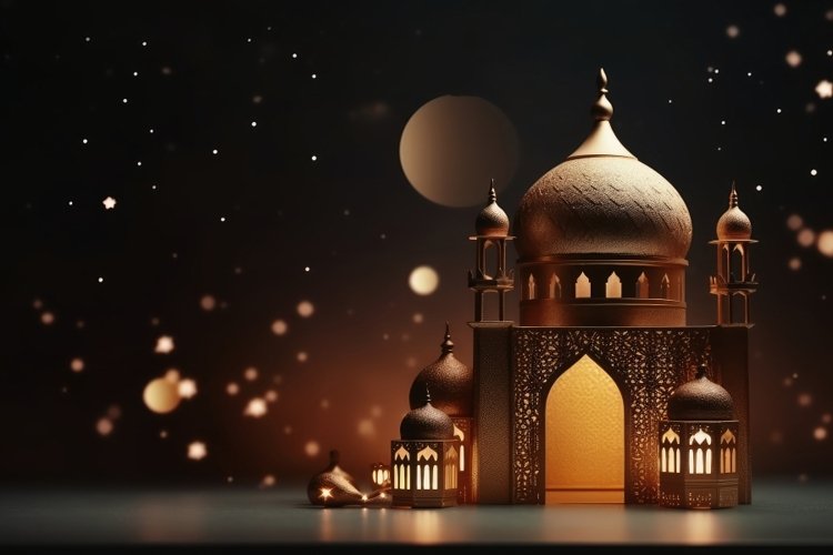 A beautiful ramadan background example image 1