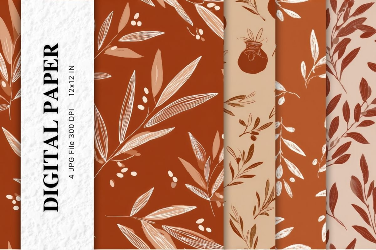 Leaf Fall Autumn Background Wallpaper Pattern_5