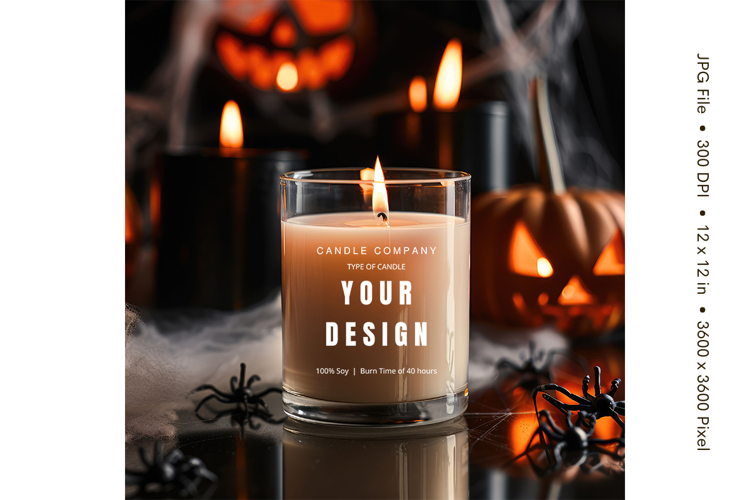 Candle Mockup Image 20