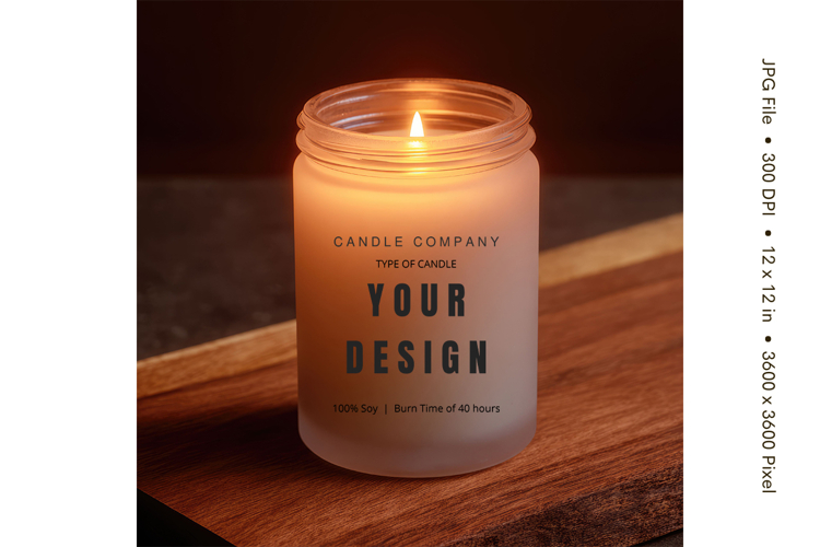 Candle Mockup