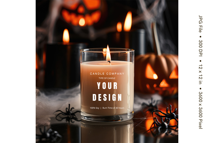 Candle Mockup Image 12