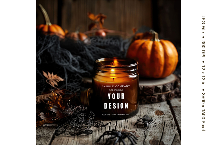 Candle Mockup Image 10