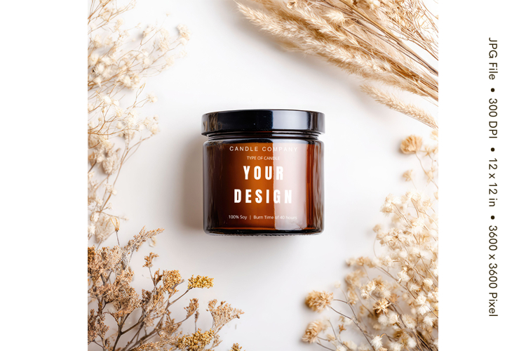 Candle Mockup