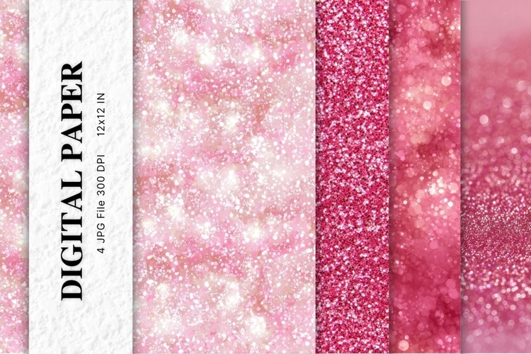 Pink Glitter Background Image 16
