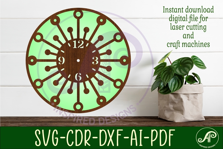 Clock Vector Image 2