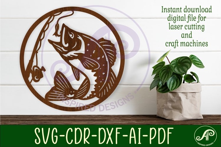Bass Fish Clipart Image 24