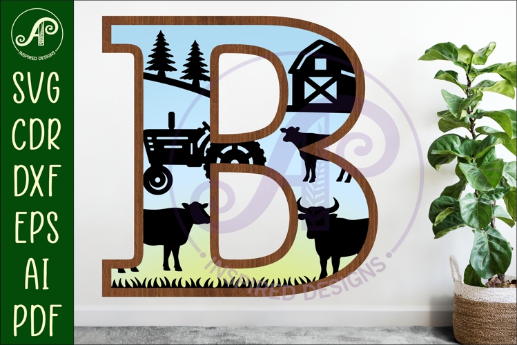 Letter B Clipart Image 22