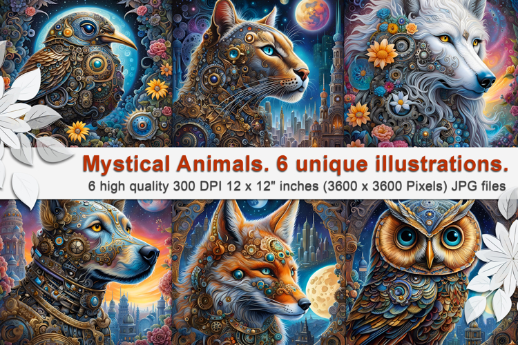Mystical Steampunk Animals