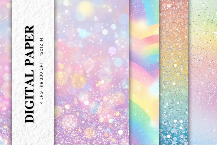 Rainbow Watercolor Background Abstract Pastel Wallpaper _11