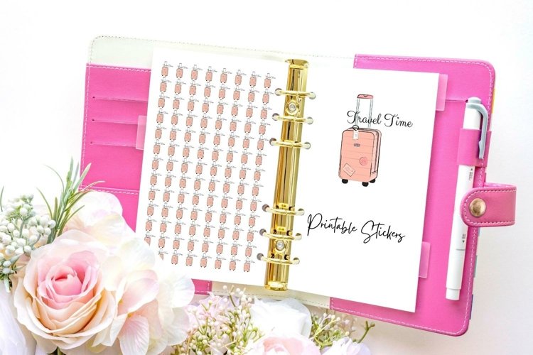 Travel Planner Sticker