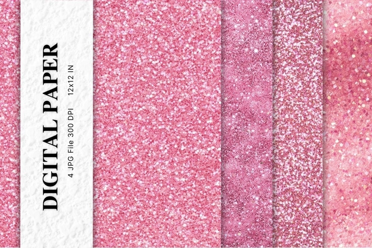 Pink Glitter Background Image 18