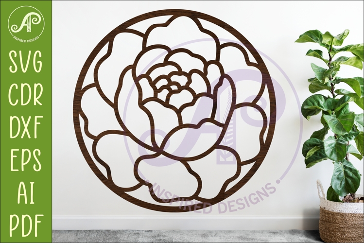 Peony Svg