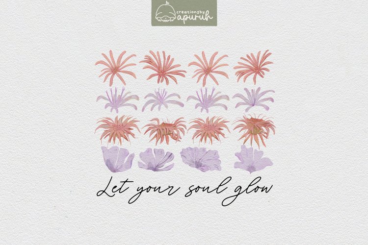 Floral Motivational Self-Care Quotes T-Shirt Design 19 example image 1