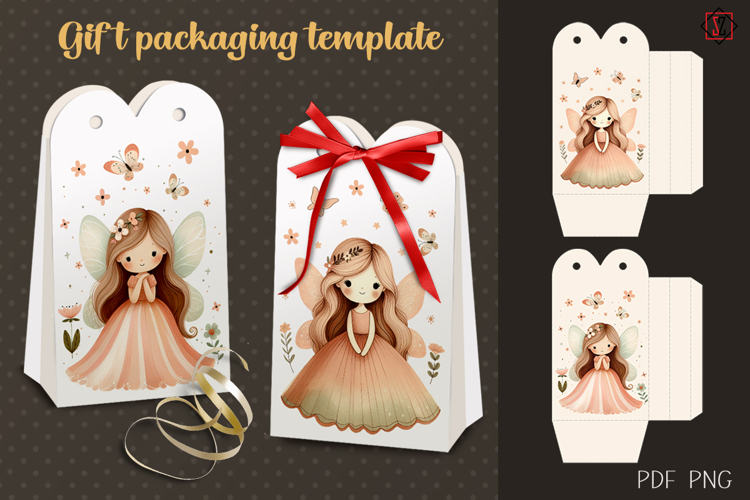 Gift bag with little fairies