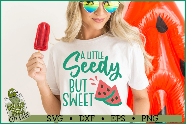 A Little Seedy But Sweet Watermelon SVG File