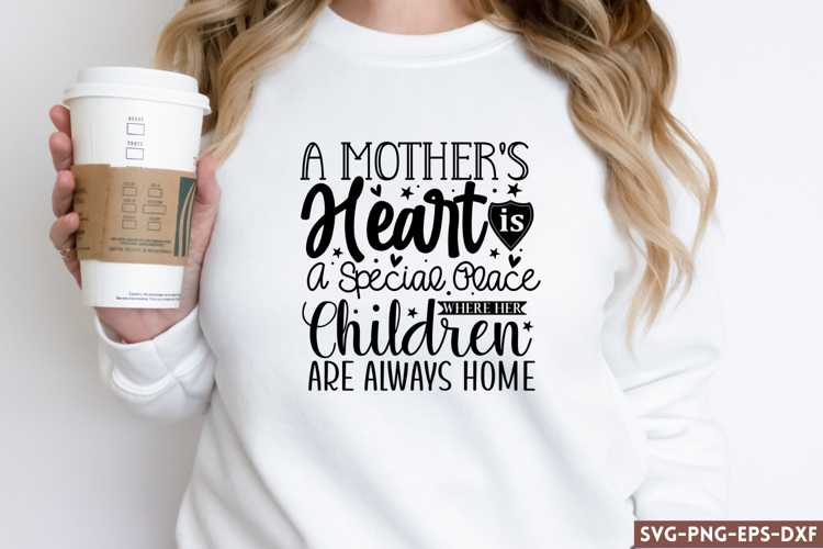 Mom Heart Svg Image 23