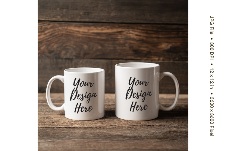 Christmas Winter Coffee Mug Mockups Template Blank Ceramic13