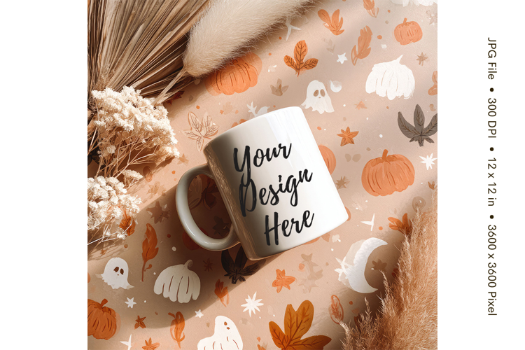 Christmas Winter Coffee Mug Mockups Template Blank Ceramic22