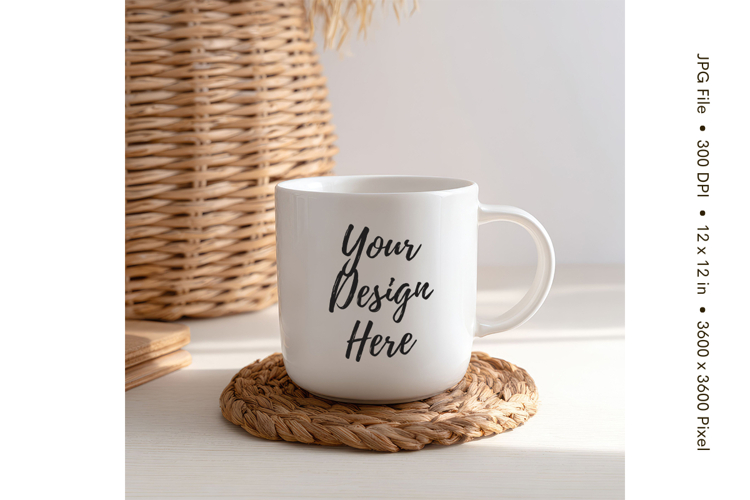 Christmas Winter Coffee Mug Mockups Template Blank Ceramic42