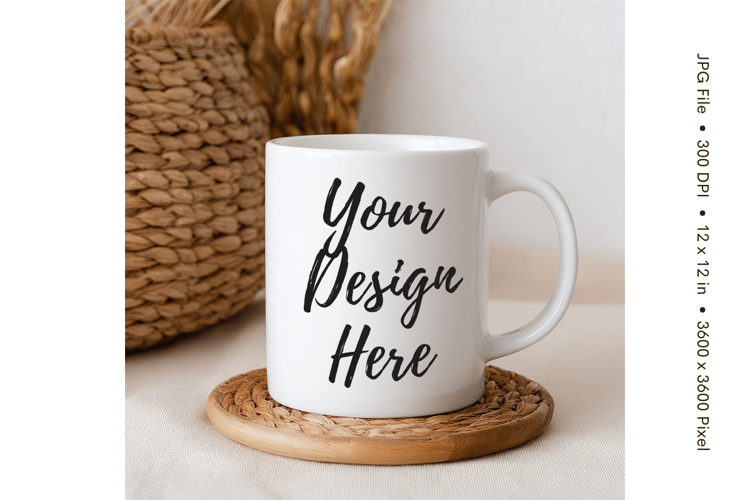 Christmas Winter Coffee Mug Mockups Template Blank Ceramic43