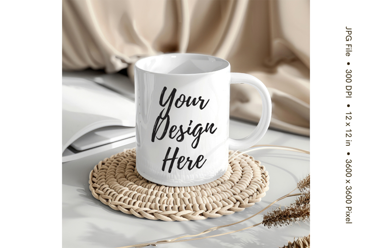 Christmas Winter Coffee Mug Mockups Template Blank Ceramic69