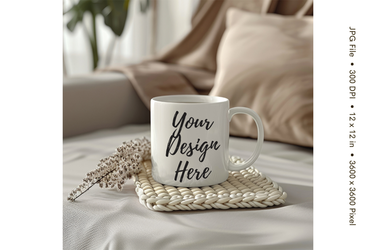 Christmas Winter Coffee Mug Mockups Template Blank Ceramic71