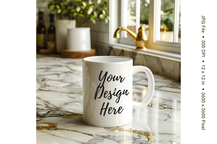 Christmas Winter Coffee Mug Mockups Template Blank Ceramic75