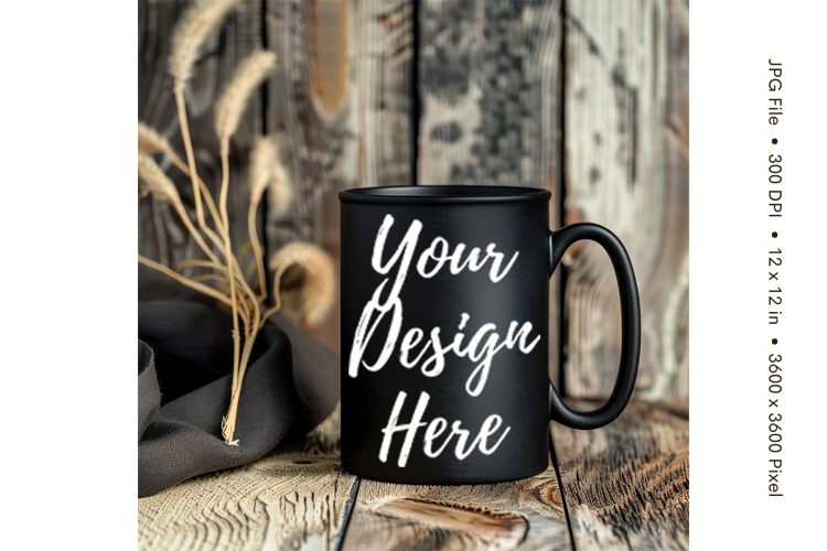 Christmas Winter Coffee Mug Mockups Template Blank Ceramic85