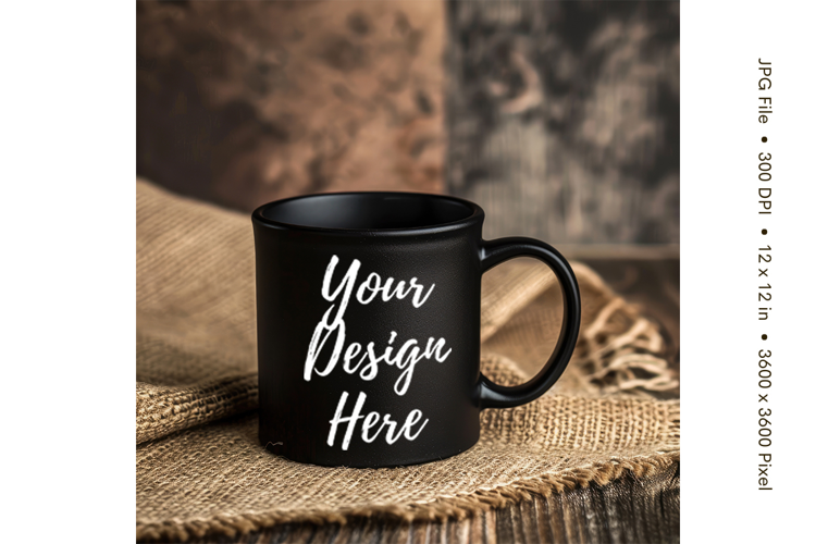 Christmas Winter Coffee Mug Mockups Template Blank Ceramic86