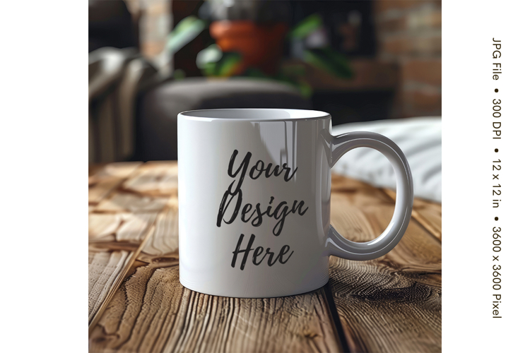 Christmas Winter Coffee Mug Mockups Template Blank Ceramic96