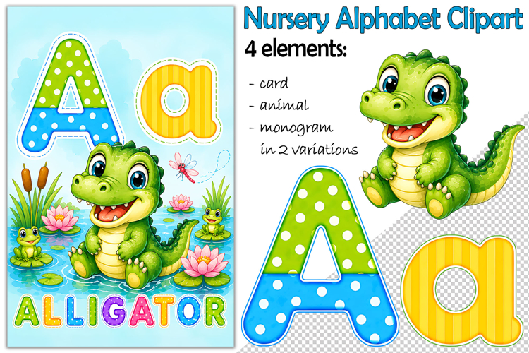 Alligator Clipart