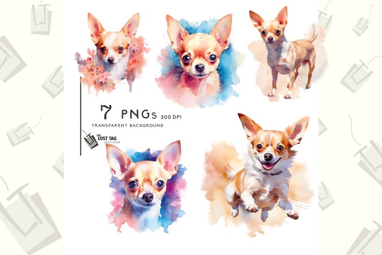 Chihuahua Clipart Image 8