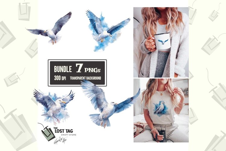 Seagull Clipart Image 5
