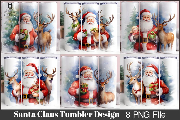 Cute Santa Clipart Image 7