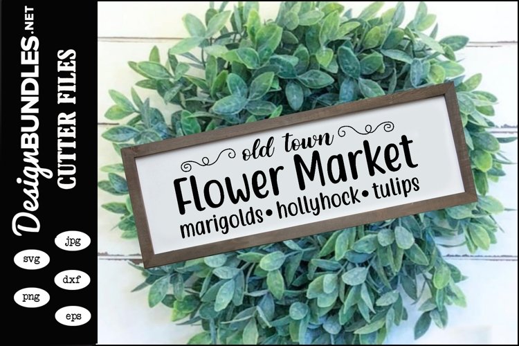 Flower Market SVG example image 1