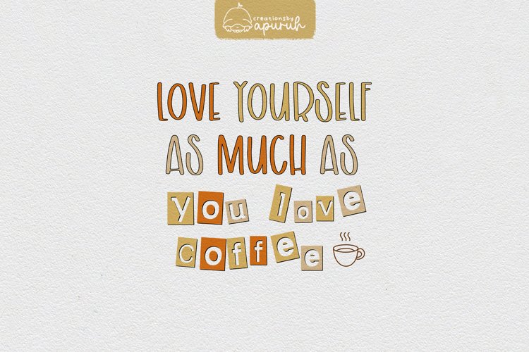 Coffee Lover Quotes Sublimation 04 example image 1