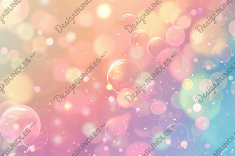Bubbles Background Wallpaper