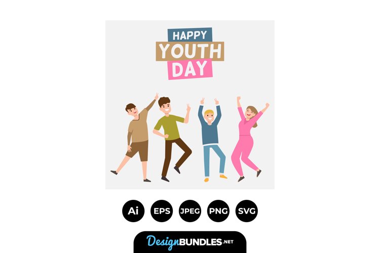 Youth Day Illustrations example image 1