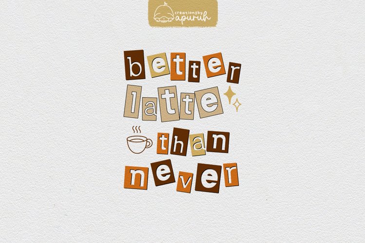 Coffee Lover Quotes Sublimation 09 example image 1