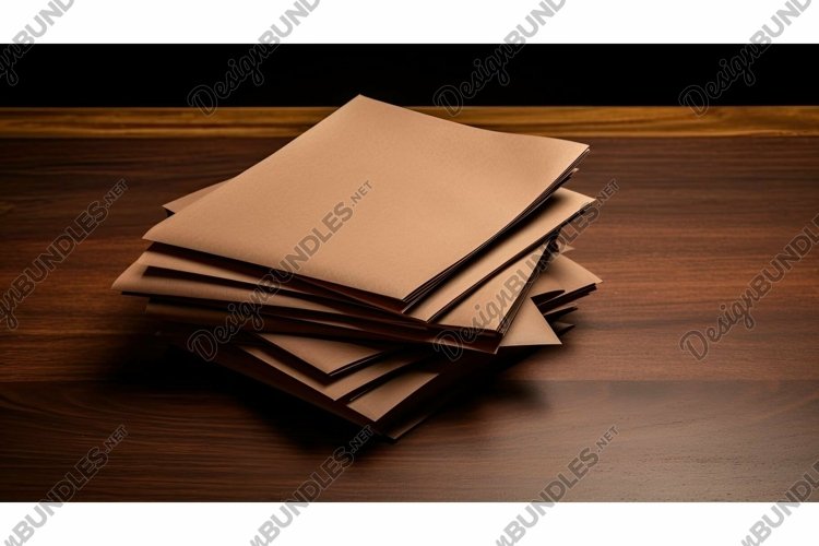 warm dark brown paper example image 1