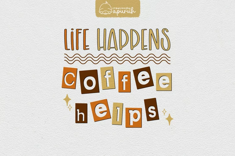 Coffee Lover Quotes Sublimation 12