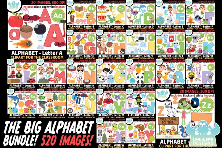 Alphabet Clipart Image 6