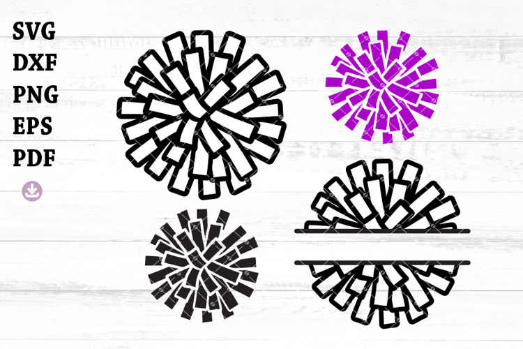 Cheerleader Pom Pom SVG