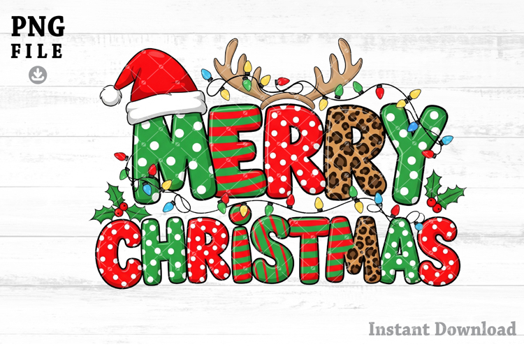Merry Christmas PNG, CHRISTMAS Clipart, Christmas Png Files,