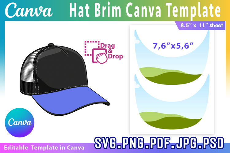 Baseball Cap Template