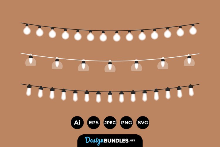 String Light Clipart example image 1