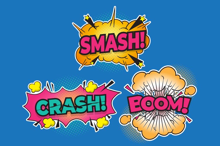 Comic Sound Effects example image 1