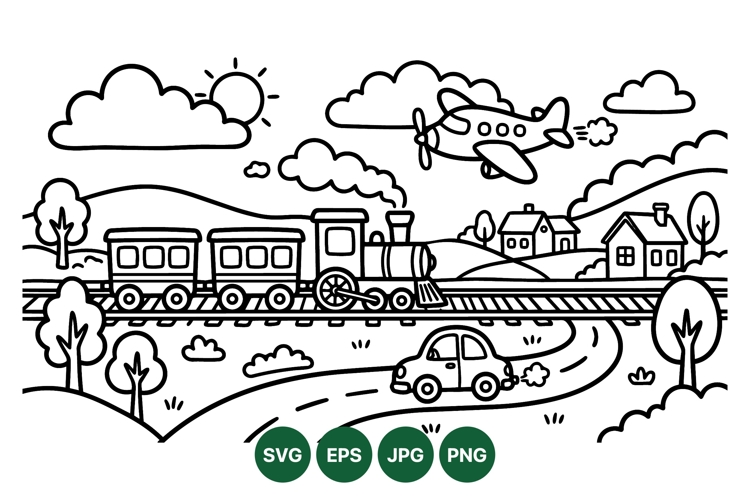 Road Clipart Image 13